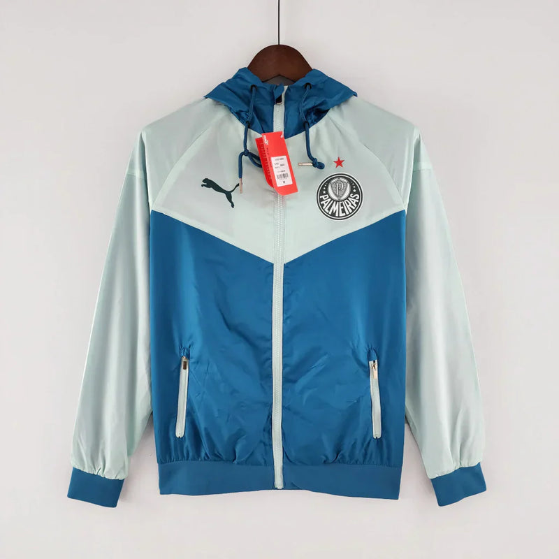 Corta-vento Palmeiras Puma - Azul+Cinza