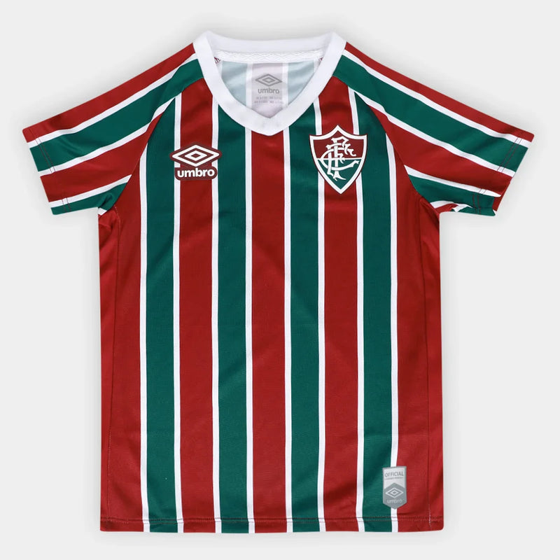 Kit Infantil Fluminense I 25/26 Umbro - Verde+Vermelho
