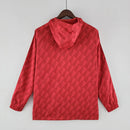 Corta-vento Internacional Adidas - Vermelho