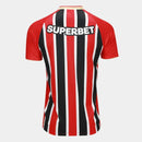 Camisa São Paulo II 25/26 s/n Jogador New Balance Masculina - Vermelho