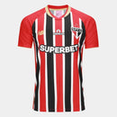 Camisa São Paulo II 25/26 s/n Torcedor New Balance Masculina - Vermelho