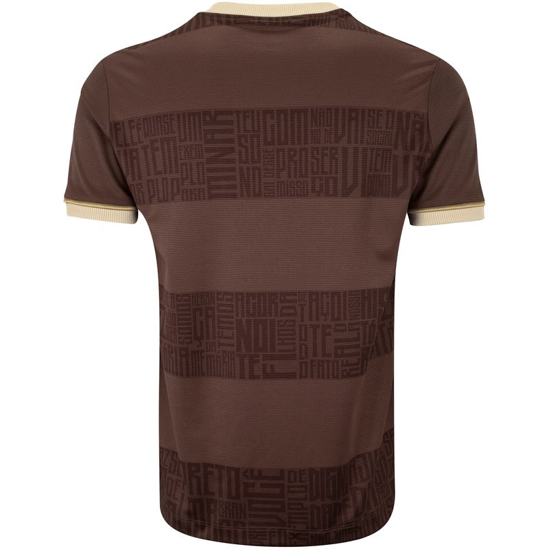 Camisa Flamengo Identidade 24/25 Masculina- Marrom