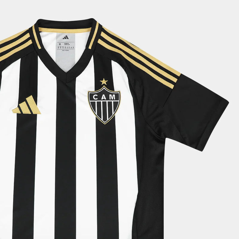 Camisa Atlético Mineiro I 25/26 Torcedor Adidas Masculina - Preto