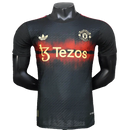 Camisa de treino Manchester United 25/26 - Preta - Versão Jogador
