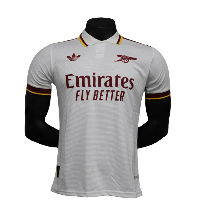 Camisa Arsenal Edição Especial 25/26 - Branca - Versão Jogador