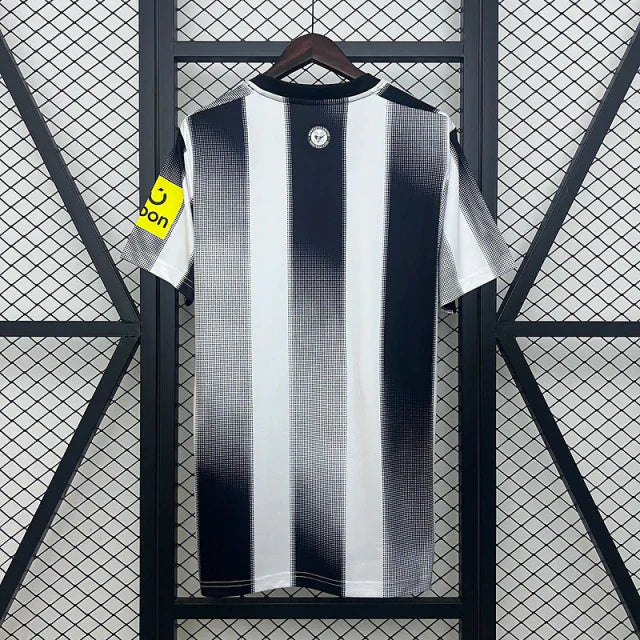 Camisa Newcastle I 25/26 - Torcedor Adidas Masculina - Branca e Preta