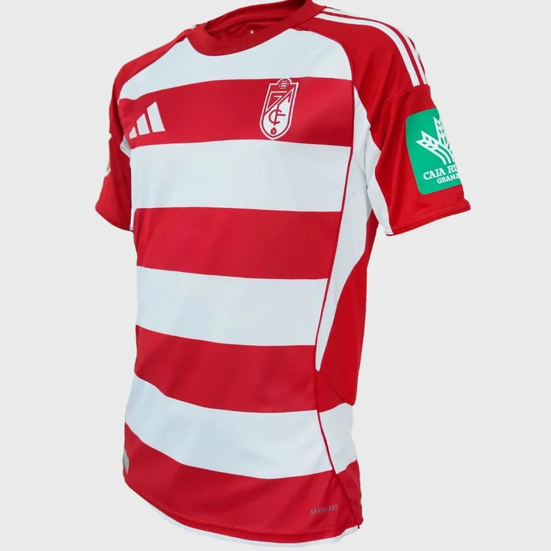 Camisa Granada I 2025/26 Torcedor - Vermelho e Branco