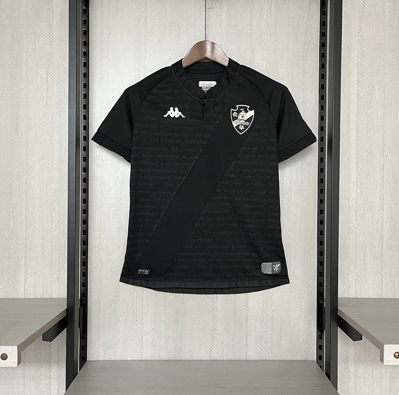 Camisa Vasco da Gama Edição Especial 24/25 Torcedor Feminina - Preto